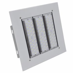 Wholesale 100-240vac LED Canopy Lights 100w 150w 200w IP66 IK10 Surface Mounted Installation from china suppliers
