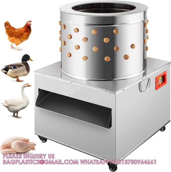 Chicken Plucker De-Feather Machine Commercial Poultry Duck Goose Plucker Feather