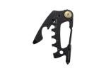 74*35*6MM Precision Sandblasting 420 Stainless Steel Mini Multi-Purpose EDC Tool
