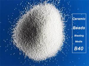 Wholesale B40 Zirconia Microblast 60HRC Ceramic Blasting Media from china suppliers
