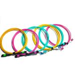 Manufacturing 12F MPO PC MPO PC OM3 3.0 3M Type B 3.0mm OM3-300 Fiber Optic