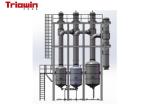 220V/380V Industrial Fermentation Equipment Automatic Triple Effect Falling Film