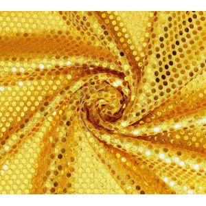 0.5mm Ultralight Metal Chainmail Fabric With Woven Metal Sequins