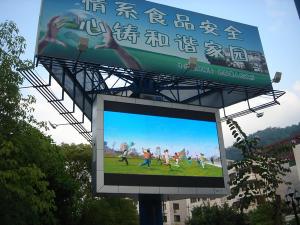 Wholesale 256Grade High Brightness CE Led Advertising Billboard Full Color , Static Current from china suppliers