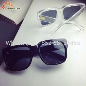 China Scanning Cheating Cards Contact Lens Luminous Ink Poker Player Sunglasses on sale