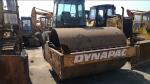 original paint used road roller dynapac sweden roller compact four tires roller