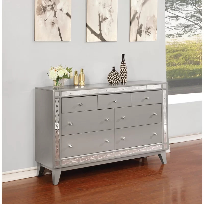 Custom Made upholstered Contemporary Bedroom Sets MDF Wood