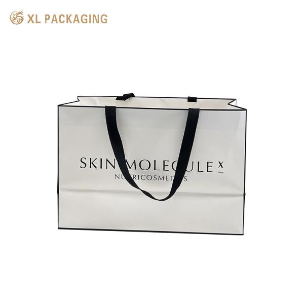 Custom Printed Personalized Paper Bag For Shopping Handle Bag Shoes Clothing
