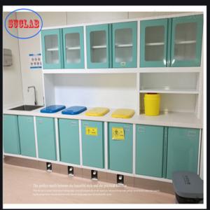 Wholesale Hospital Furniture Disposal Cabinet Wall Mounted Clinic Stainless Steel Slider 110 Degree Hinge from china suppliers