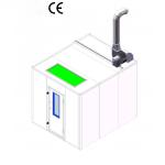 Metal Sheld Fireproof Paint Mixing Room Paint Mixing Booth Ventilation System