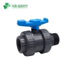 Household PVC Male and Female True Double Ball Union for Household Pipeline