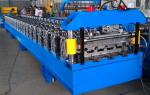 Aluminum Steel Tile Roll Forming Machine For Wall Building Material