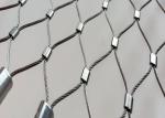 Construction 7*7 Balcony Protection Mesh Stainless Steel 316 Cable Mesh For