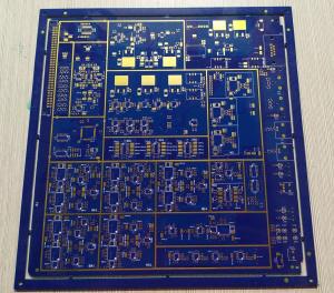 Wholesale 8 Layers FR4 Blue Soldmask 1.6mm 1OZ Copper Thickness Multilayer PCB Board from china suppliers