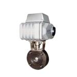 Wafer Type WCB High Temperature Electric Motorized Control Ball Valve