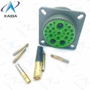 Wholesale Gold Crimp Contact MIL-DTL-38999 Series Ⅲ Olive Green Cadmium Shell 7A Voltage 500V.D38999/20WJ20SN.8D Series. from china suppliers