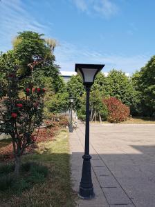 Wholesale Landscape Solar Powered Pole Lights 30W IP66 For Garden Yards Rustproof Smart from china suppliers