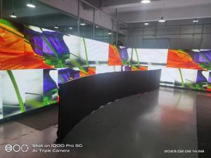 Wholesale 3840Hz 4K outdoor rental led screen Type F Multiple Curve Cabinet from china suppliers