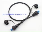 FTTA Cable Assemblies Fiber Optic Patch Cord LC/UPC With ODVA Connectors TPU
