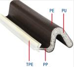Door Window Seal Strip Hardness 20-90 Shore Rubber Material with Weather