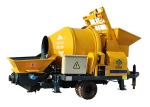Hydraulic Concrete Mixer Pump / Cement Pumping Machine 40m3 Mobile Self Loading