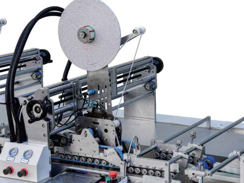 LY-1450WG-900 Multifunctional Zipper Box Paste Double-sided Adhesive Machine Automatic Carton Tape Applicator Folding Carton Processing Equipment