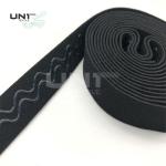 Anti Slip Silicone Gripper Elastic Tape For Bra Strip With Logo Printing