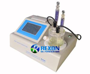 Wholesale Rexon Automatic Oil Moisture Tester for Transformer Oil Lube Oil Moisture Content Detection from china suppliers