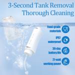 Upgraded 300ml Cordless Water dental flosser TYPE C Rechargeable Portable water