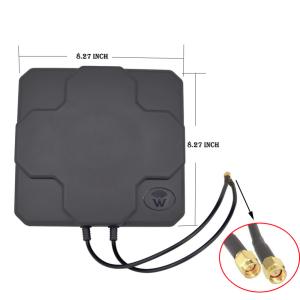 Wholesale 2 X22dBi Long Range Wifi Access Points Outdoor 4G LTE MIMO Antenna from china suppliers