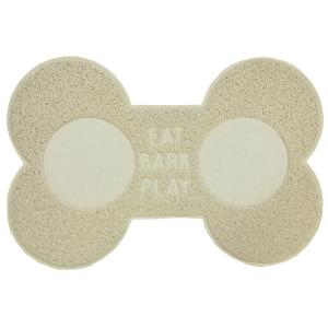 Wholesale Customized Waterproof PVC Bone Shaped Dog Mat from china suppliers