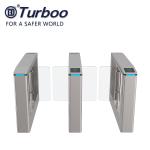 Wide Lane Turnstile 1100mm 30w SUS304 Swing Barrier Gate RFID Card For Handicap