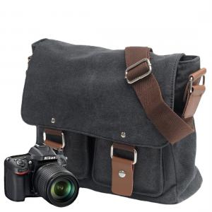 China Waterproof Waxed Canvas Laptop Messenger Bag Men Business Briefcase BRB02 on sale