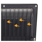 SMD Aluminum Led Outdoor Security Floodlight IP65 10W 20W 30W 200W 400W