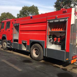 Wholesale 4x2 6-10 Cbm Special Purpose Truck Fast Moving Airport Fire Truck With PSP1600 Fire Pump from china suppliers