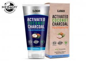 Wholesale Natural Vegan Charcoal Toothpaste For Bad Breath Tooth Stains Removal And Whitening from china suppliers