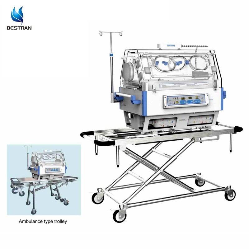 Ambulance Transport Incubator Air Mode And Baby Mode Controlled By Micro Computer