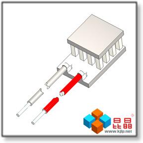 Wholesale TES1-008 Series (4.2x6.3mm) Peltier Chip/Peltier Module/Thermoelectric Chip/TEC/Cooler from china suppliers