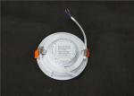 Round Recessed & Surface 9 Watt Led Panel Light PC Housing 100lm/W