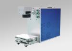Dog Tag Name Plate 20W 30W Portable Fiber Laser Marking Machine with Metal and