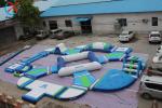 Customized Colorful Sealed Inflatable Water Park Inflatable Aqua Park Water