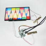 13.3 inch High Brightness LCD Panel DC 12V Power Supply for Public Information
