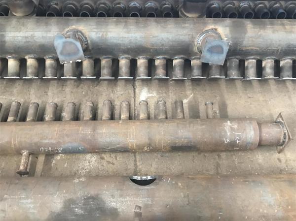 Coal Fired Steam Boiler Spare Parts , Oil Fired Boiler Header ASTM In Power