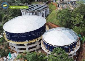 Wholesale Center Enamel can Provide Aluminum Dome Roofs for sludge holding tank from china suppliers