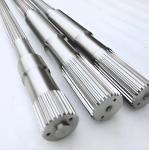 Involute Spline Shaft 58 MC Cold Rolling Spine Shaft Spare Parts For Twin Screw
