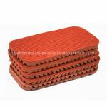 Shock Absorbing Prefabricated Running Track Flooring Anti Skid Public Use