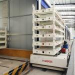 Customized Self Propelled Rail Transfer Cart For Workshop Material Transportatio