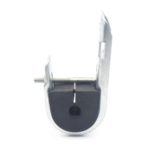 UV Protected Neoprene Inset Material Galvanized Steel Suspension Clamp for ADSS