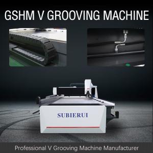 Wholesale Home Decoration V Slotting Machine 1225 Metal Sheet Grooving Machine from china suppliers