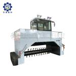 Steel 250mm Particle Food Waste Windrow Waste Turning Machine